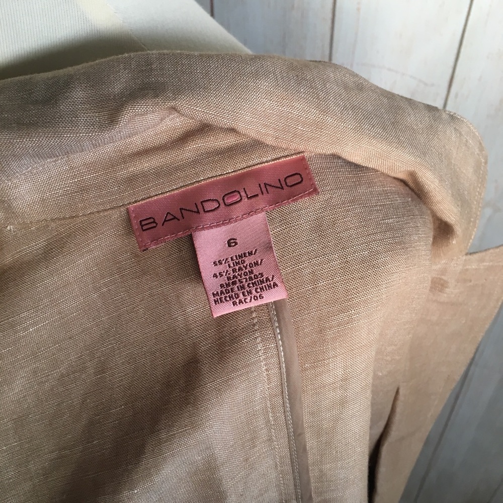 Bandalino | Linen Blazer | Size Small 🧥 - Picture 6 of 6